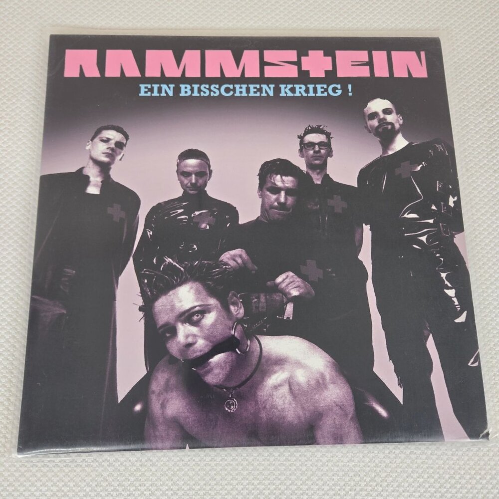Rammstein Ein Bisschen Krieg Vinyl Album 2011 Release German Import Double LP